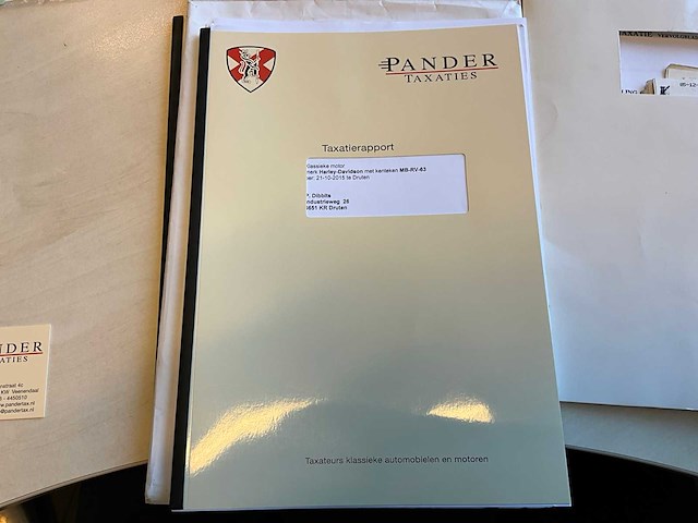 1991 harley davidson chopper flstc her. softt.cl. motorfiets - afbeelding 17 van  24