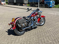 1991 harley davidson chopper flstc her. softt.cl. motorfiets - afbeelding 21 van  24