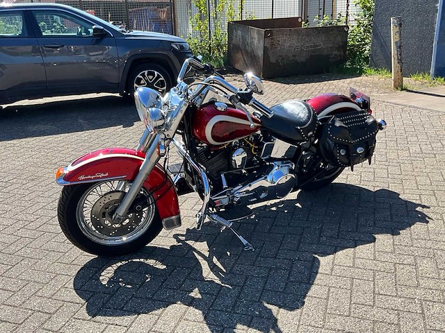 1991 harley davidson chopper flstc her. softt.cl. motorfiets - afbeelding 1 van  24
