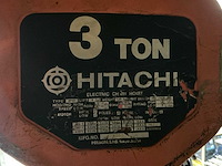 1991 hitachi 3fnh bovenloophalkraan - afbeelding 3 van  11