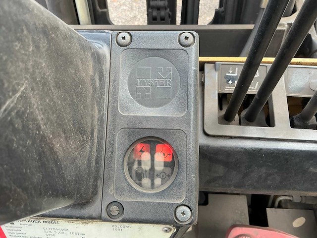 1991 hyster h3.00 xl vorkheftruck defect - afbeelding 17 van  29