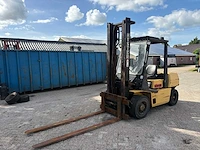 1991 hyster h4.00xl/5 vorkheftruck - afbeelding 1 van  10