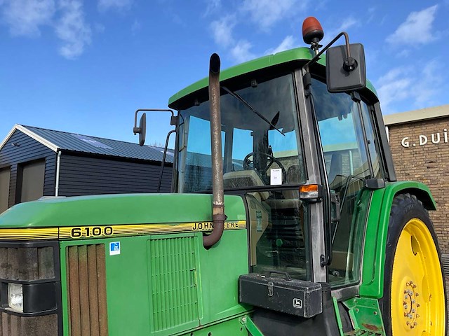 1991 john deere 6100 tweewielaangedreven landbouwtractor - afbeelding 9 van  27