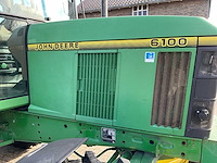 1991 john deere 6100 tweewielaangedreven landbouwtractor - afbeelding 14 van  27