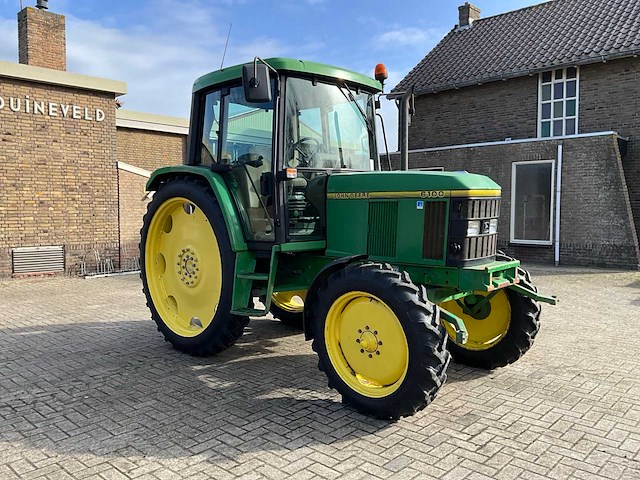 1991 john deere 6100 tweewielaangedreven landbouwtractor - afbeelding 12 van  27