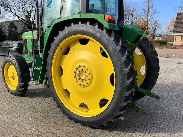 1991 john deere 6100 tweewielaangedreven landbouwtractor - afbeelding 23 van  27