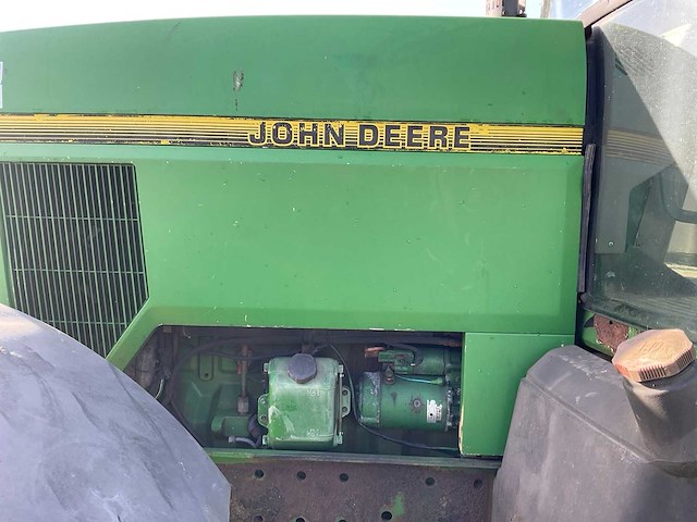 1991 john deere 7700 vierwielaangedreven landbouwtractor - afbeelding 8 van  22