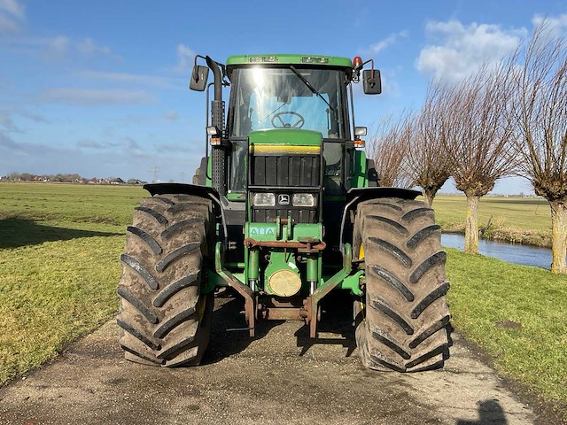 1991 john deere 7700 vierwielaangedreven landbouwtractor - afbeelding 19 van  22
