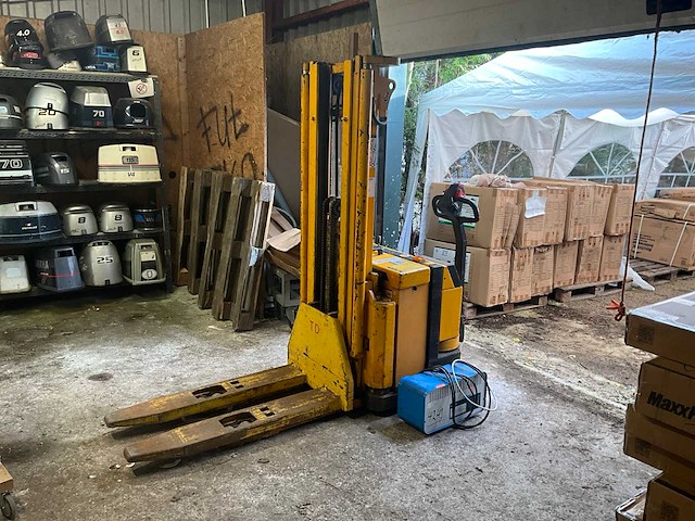 1991 jungheinrich ecj-za125 stapelaar - afbeelding 1 van  15