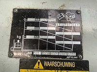 1991 komatsu fb13m-2 vorkheftruck - afbeelding 4 van  13