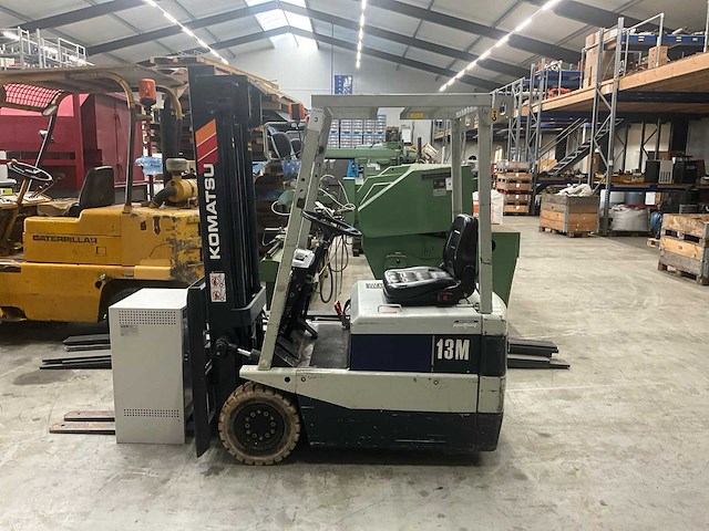 1991 komatsu fb13m-2 vorkheftruck - afbeelding 6 van  13