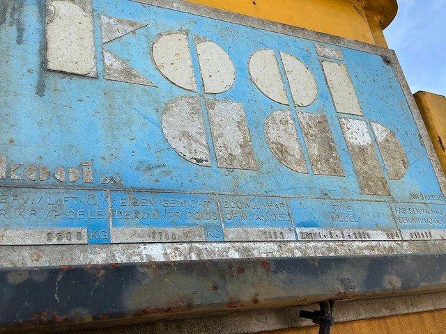 1991 kooiaap zrtv4.3.3.2626 meeneemheftruck - afbeelding 18 van  25