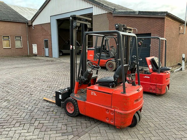 1991 linde e15 vorkheftruck - afbeelding 9 van  12
