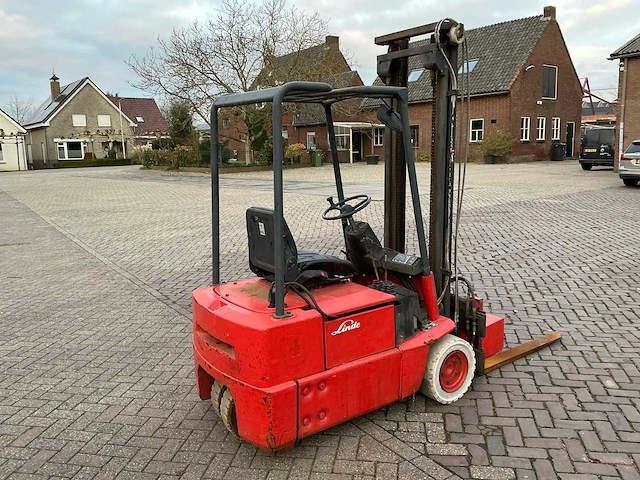 1991 linde e15 vorkheftruck - afbeelding 15 van  20