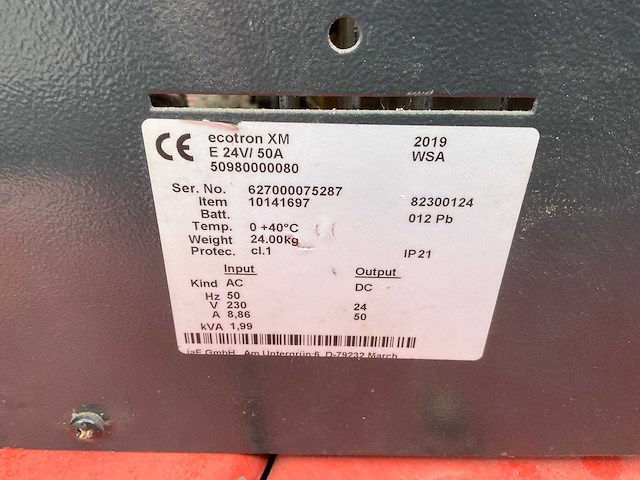 1991 linde e16s vorkheftruck - afbeelding 11 van  21