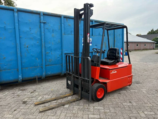 1991 linde e16s vorkheftruck - afbeelding 10 van  13