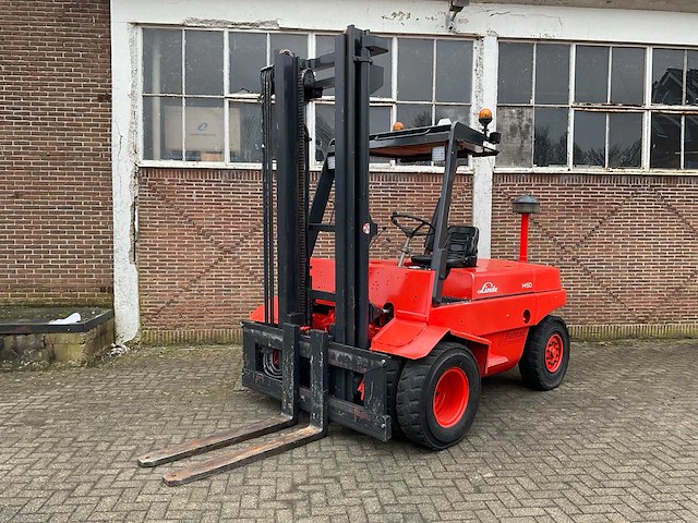 1991 linde h60d vorkheftruck - afbeelding 1 van  16