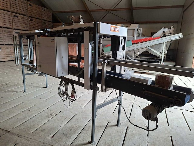 1991 lockwood rol stock bagger automatische zakkenvorm- en vulmachine - afbeelding 1 van  3