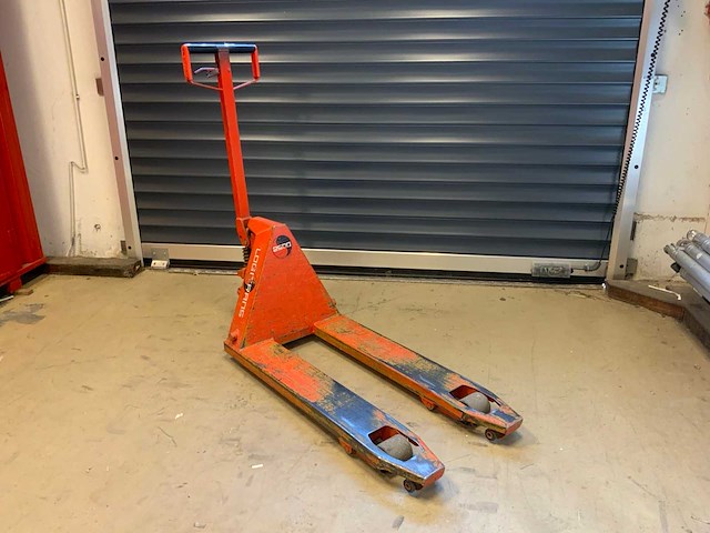 1991 logitrans gl 2500 hand hydraulische palletwagen - afbeelding 2 van  8