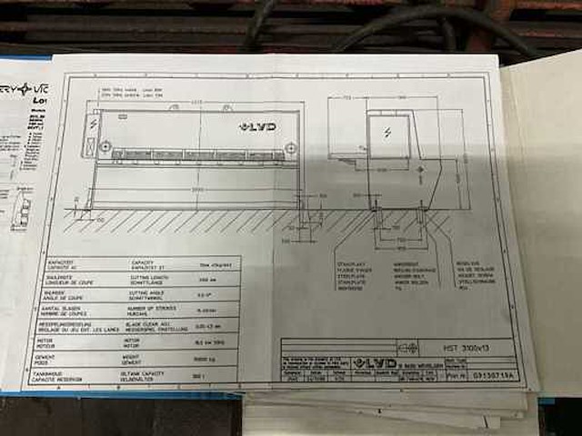 1991 lvd hst 31/13 guillotineschaar - afbeelding 3 van  16