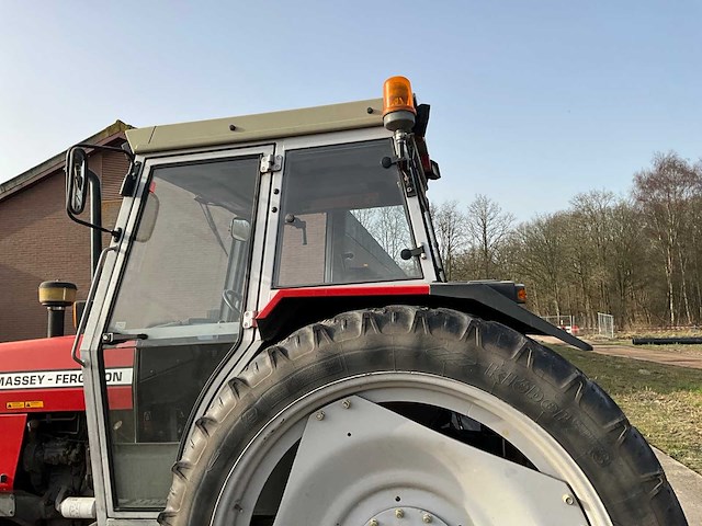 1991 massey ferguson 365 tweewielaangedreven landbouwtractor - afbeelding 6 van  25