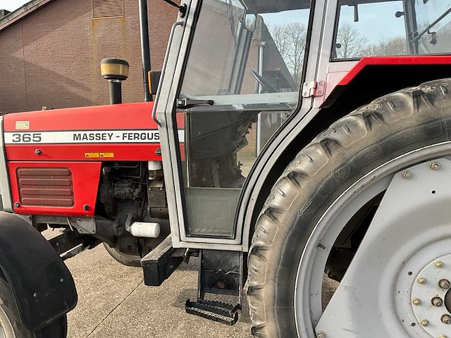 1991 massey ferguson 365 tweewielaangedreven landbouwtractor - afbeelding 7 van  25