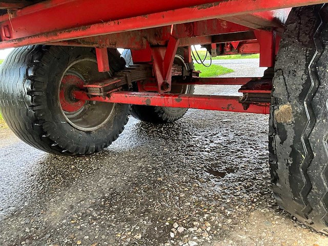 1991 mengele super garant 535/2 opraapwagen - afbeelding 10 van  21