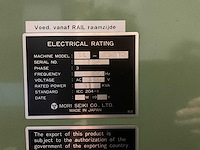 1991 mori seiki sl-25b cnc-draaibank - afbeelding 7 van  15