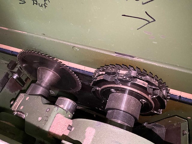 1991 schwabedissen daa 80/3 dubbelzijdige profileermachine - afbeelding 28 van  57