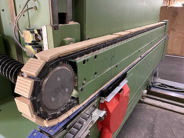 1991 schwabedissen daa 80/3 dubbelzijdige profileermachine - afbeelding 16 van  57