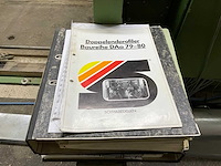 1991 schwabedissen daa 80/3 dubbelzijdige profileermachine - afbeelding 53 van  57