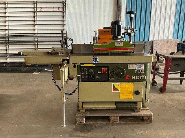1991 scm t 130 n tafelfreesmachine - afbeelding 1 van  9