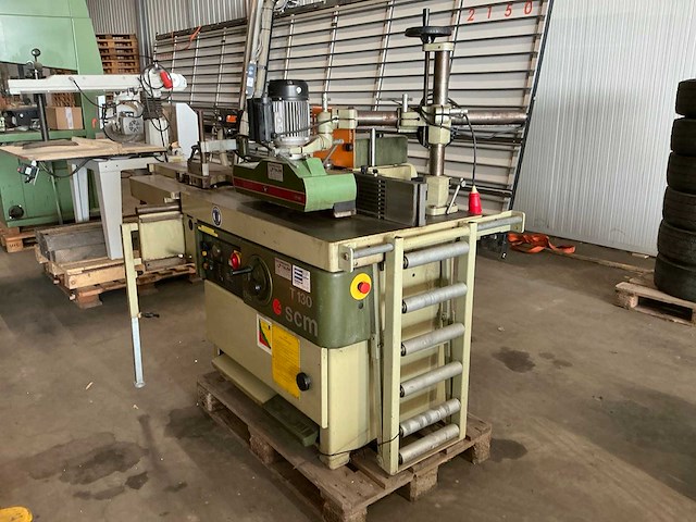 1991 scm t 130 n tafelfreesmachine - afbeelding 2 van  9