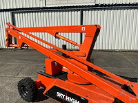 1991 sky-high st100 knikarm hoogwerker - afbeelding 17 van  28