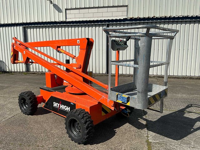 1991 sky-high st100 knikarm hoogwerker - afbeelding 13 van  25