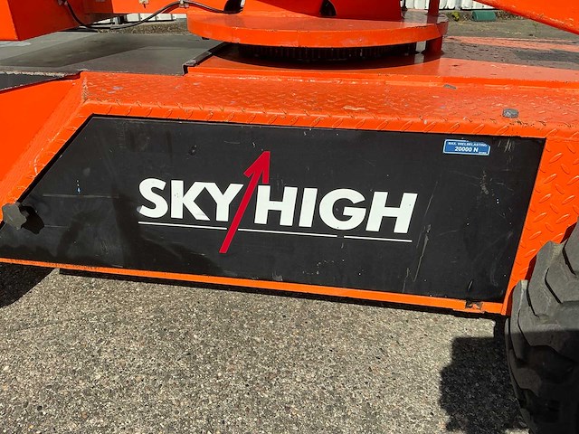 1991 sky-high st100 knikarm hoogwerker - afbeelding 15 van  25