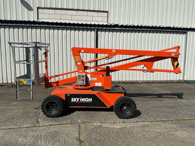 1991 sky-high st100 knikarm hoogwerker - afbeelding 10 van  25
