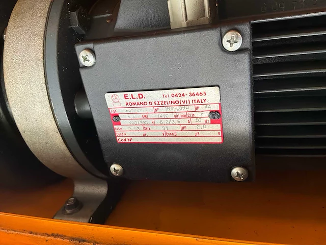 1991 stern 8.105.000 hydraulische staalstrip-knipmachine - afbeelding 8 van  10
