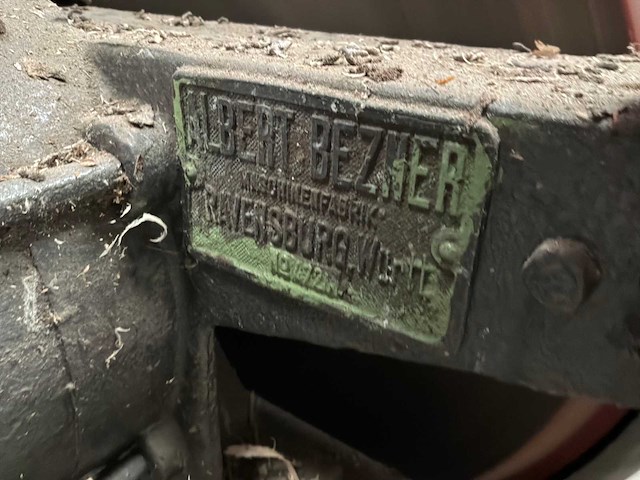 1991 stierman cundey 20 bro palen schaaf-/ puntmachine - afbeelding 4 van  7