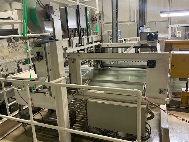 1991 stork bepak c2000 palletiseerinstallatie / palletiser - afbeelding 5 van  62