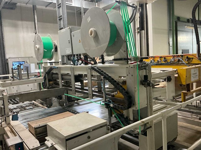 1991 stork bepak c2000 palletiseerinstallatie / palletiser - afbeelding 6 van  62