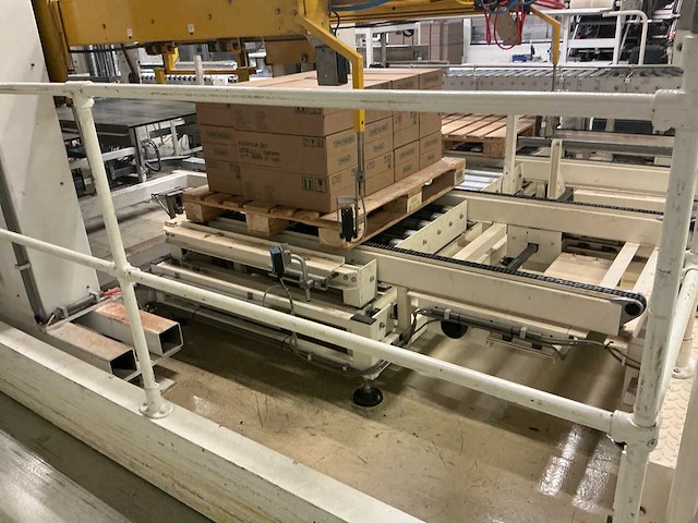 1991 stork bepak c2000 palletiseerinstallatie / palletiser - afbeelding 10 van  62