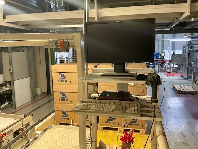 1991 stork bepak c2000 palletiseerinstallatie / palletiser - afbeelding 21 van  62