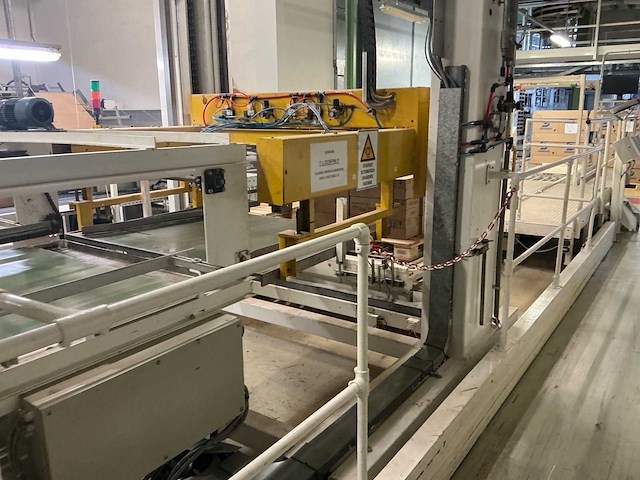 1991 stork bepak c2000 palletiseerinstallatie / palletiser - afbeelding 7 van  62