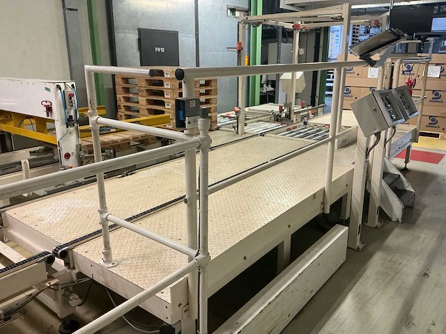 1991 stork bepak c2000 palletiseerinstallatie / palletiser - afbeelding 11 van  62