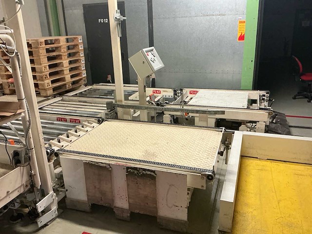 1991 stork bepak c2000 palletiseerinstallatie / palletiser - afbeelding 15 van  62