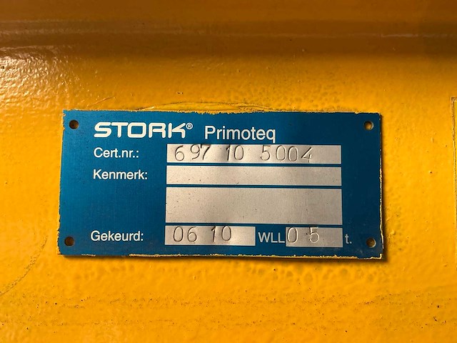 1991 stork kolomkraan - afbeelding 5 van  7