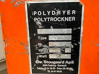 1991 stougaard cs-3 granulaat droger / hopper - afbeelding 6 van  6