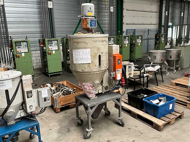 1991 stougaard cs-3 granulaat droger / hopper - afbeelding 1 van  4