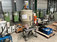 1991 stougaard cs-3 granulaat droger / hopper - afbeelding 1 van  4